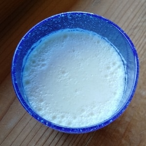 寒天で作る簡単豆乳プリン